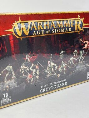 SEALED Flesh-Eater Courts Cryptguard Warhammer Age of Sigmar Brand 91-76 NEW